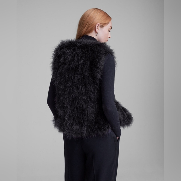 Club Monaco Violet Feather Vest - Size S - Picture 4 of 14